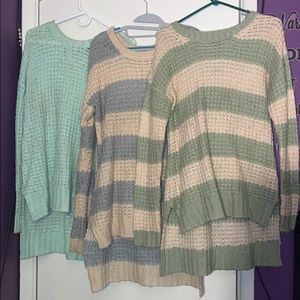 3 Oversized Women’s Sweaters (3 for $30)